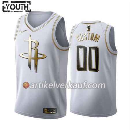 NBA Houston Rockets Trikot Nike 2019-2020 Weiß Golden Edition Personalisierung Swingman - Kinder